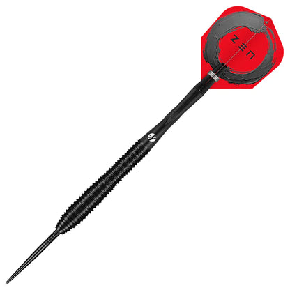 Shot Zen Torpedo Turbo Point Steel Tip Dart Set-90% Tungsten Barrels-23gm