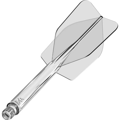Mission Force 90 - Molded Flight & Shaft System - Clear - Slim Tweenie