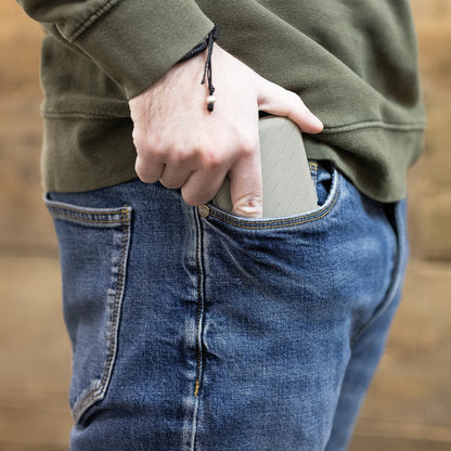 Harrows Slimcase 6 Darts Holder - Pocket Sized - Stone Gray