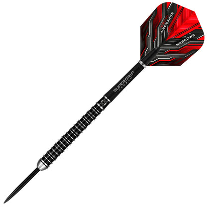 Harrows Supergrip Ultra - Steel Tip Darts - 90% Tungsten - 28g