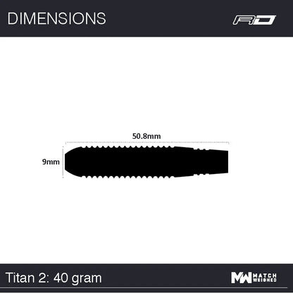 Red Dragon Titan 2 85% Tungsten 40 gram