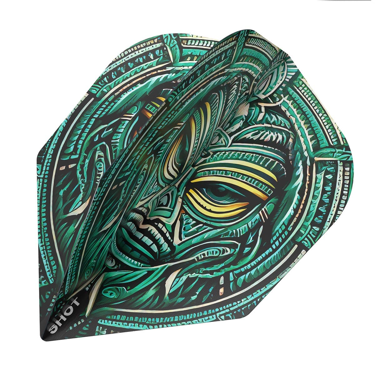 Shot Tribal Weapon Toki Dart Flight Set Small Standard
