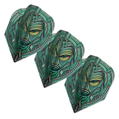 Shot Tribal Weapon Toki Dart Flight Set Small Standard