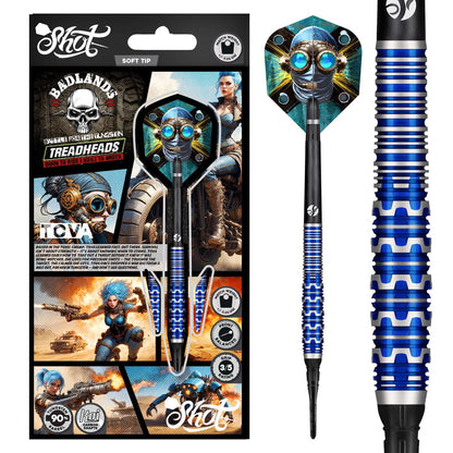 Shot Badlands Tova Soft Tip Dart Set-90% Tungsten-20gm