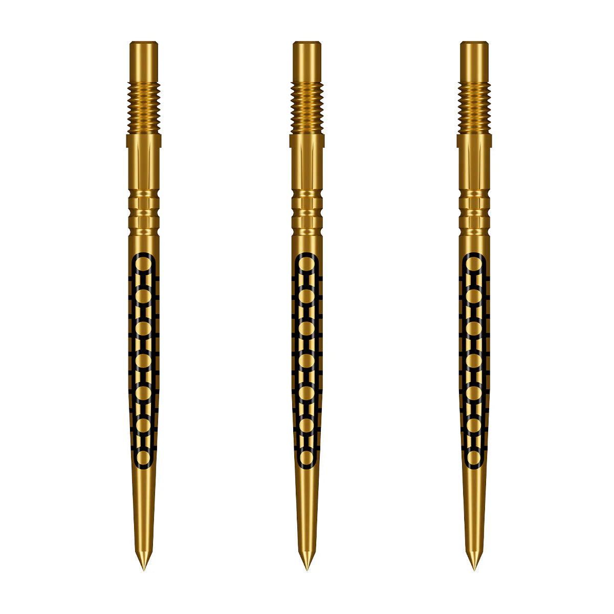 Shot Goths Turbo Dart Points - Gold 30mm