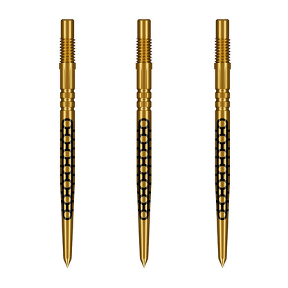 Shot Goths Turbo Dart Points - Gold 30mm
