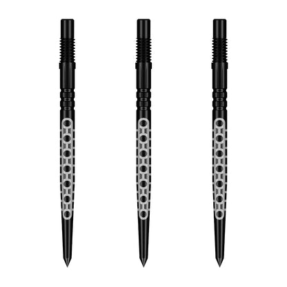 Shot Goths Turbo Dart Points - Black 30mm