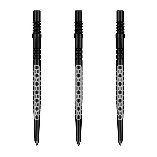 Shot Goths Turbo Dart Points - Black 30mm