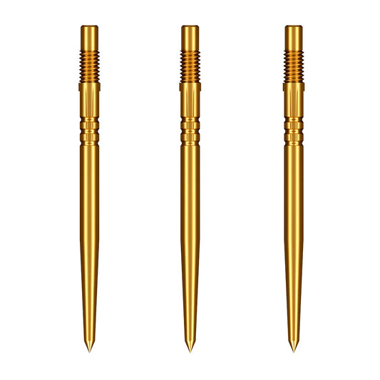 Shot Turbo Dart Points - Gold 30mm