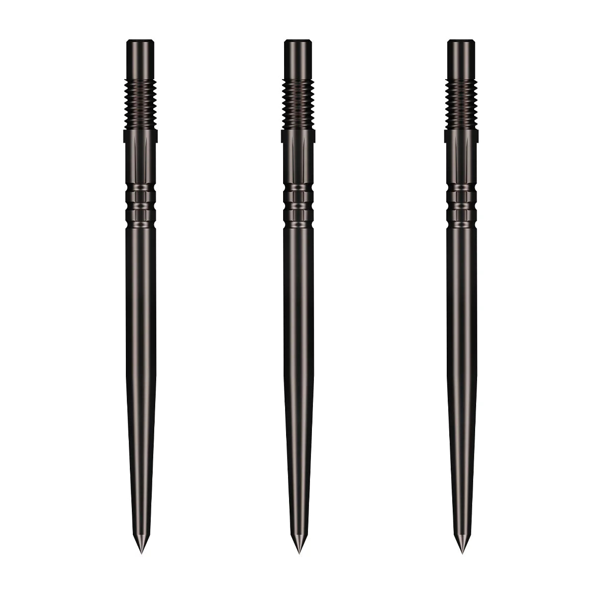 Shot Turbo Dart Points - Black 30mm