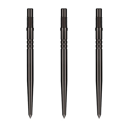 Shot Turbo Dart Points - Black 30mm