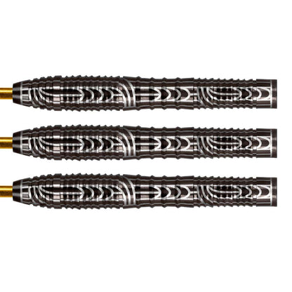 Shot Warrior Rutene Lieutenant Steel Tip Dart Set-90% Tungsten-24gm