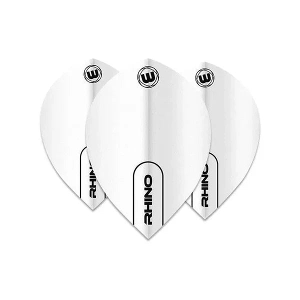 Winmau Rhino Dart Flights - Pear White