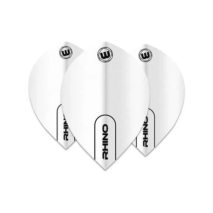 Winmau Rhino Dart Flights - Pear White