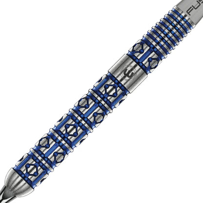 Winmau Frontier Collection - Lunaris Switch Point Steel Tip Darts - Parallel 25g 90% Tungsten Alloy
