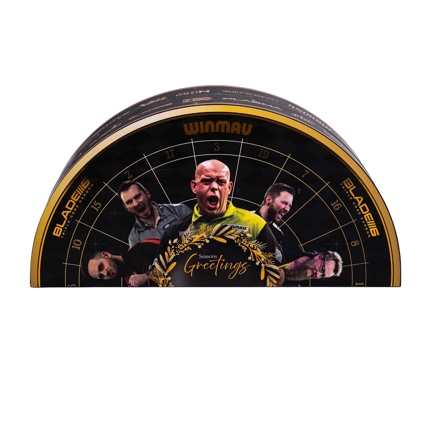 Winmau x Red Dragon Dual-Branded 2025 Premium Advent Calendar - Steel Tip