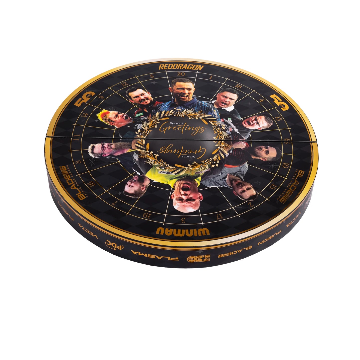 Winmau x Red Dragon Dual-Branded 2025 Premium Advent Calendar - Steel Tip