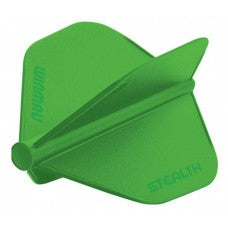 Winmau Stealth Standard 150 Micron Molded Flight - Green