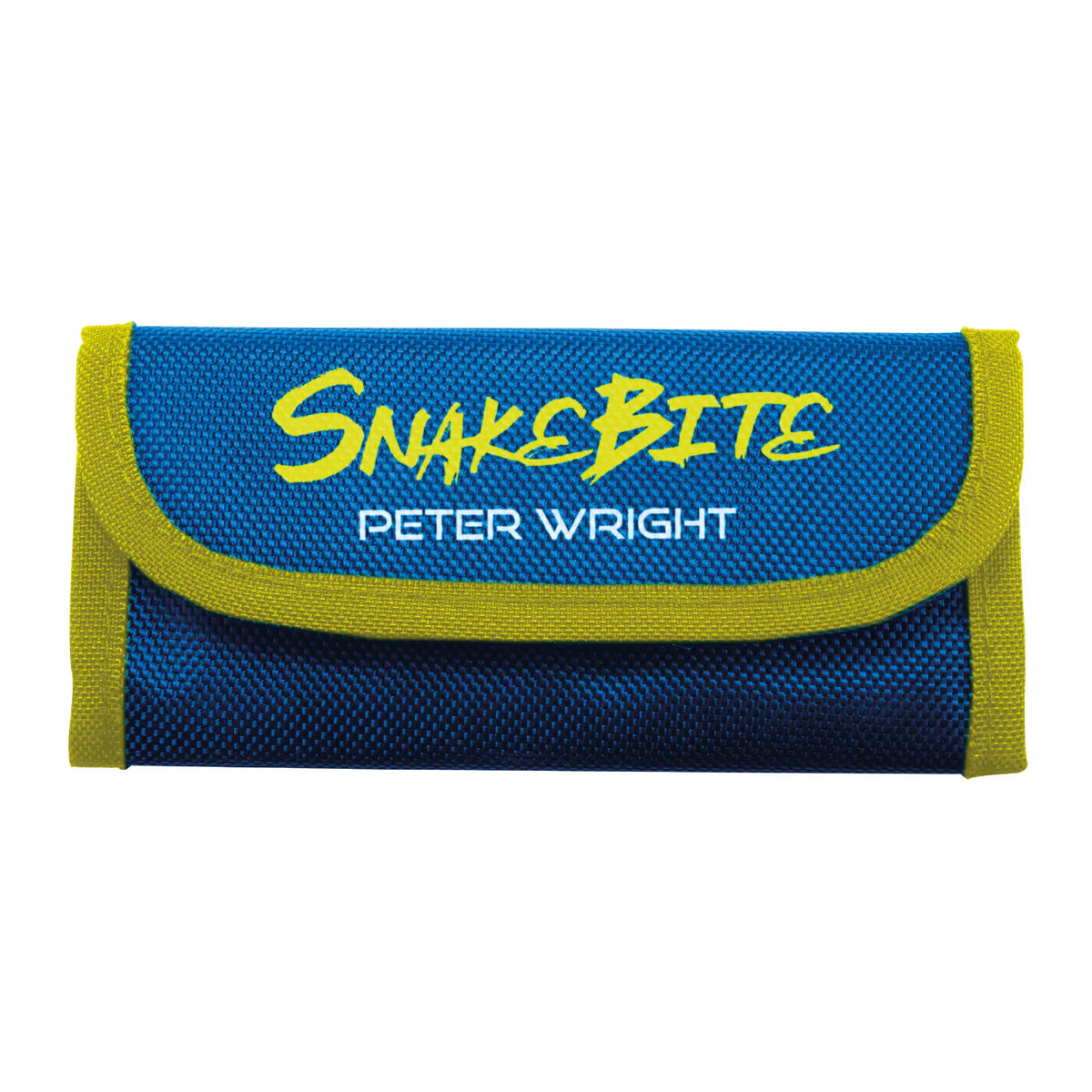 Red Dragon Peter Wright Snakebite Tri-Fold Wallet Dart Case - Blue