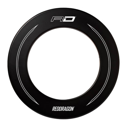 Red Dragon Branded Black Dartboard Surround