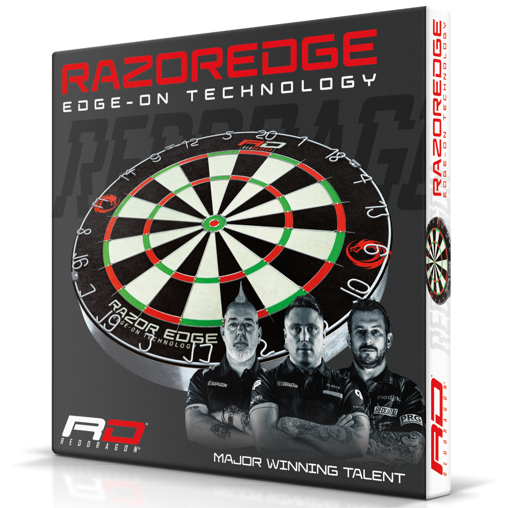 Red Dragon Razor Edge Dartboard Mack Darts
