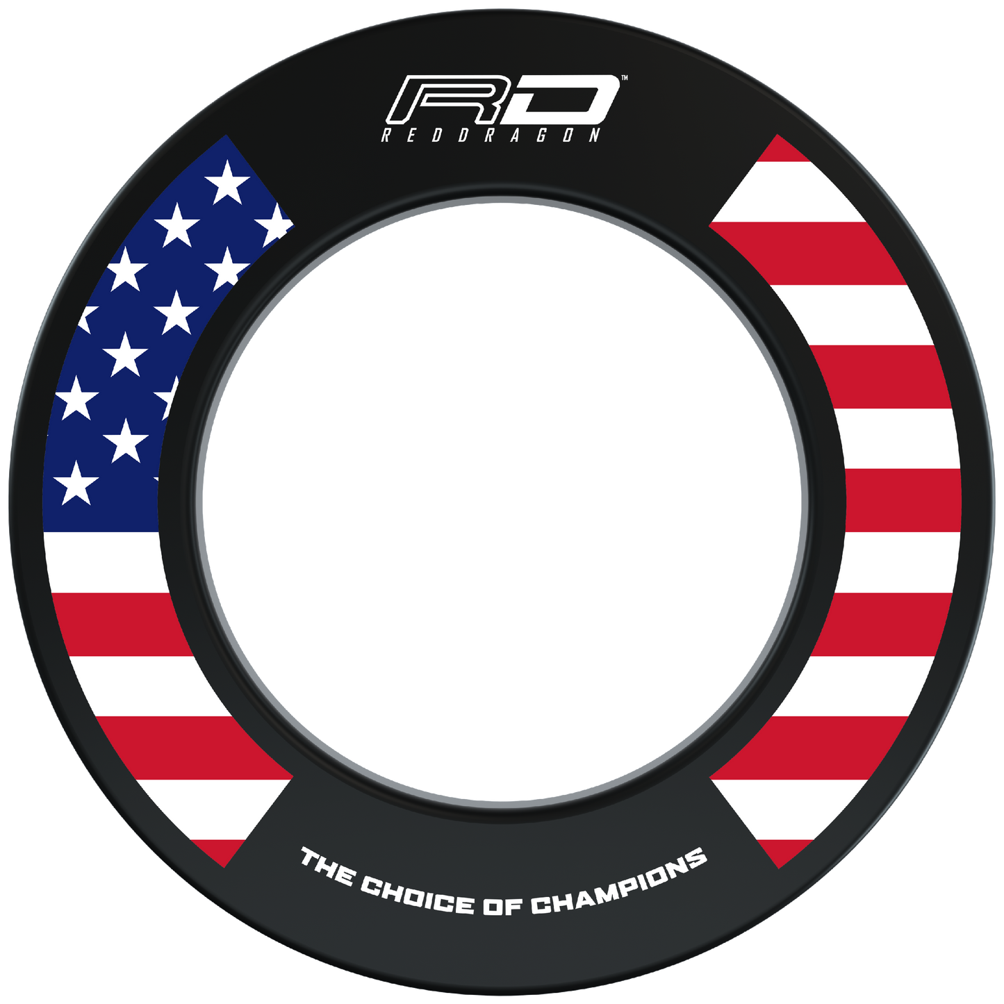 Red Dragon Branded USA Dartboard Surround