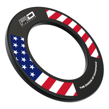 Red Dragon Branded USA Dartboard Surround