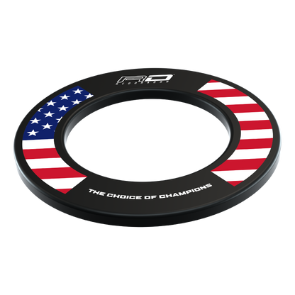 Red Dragon Branded USA Dartboard Surround