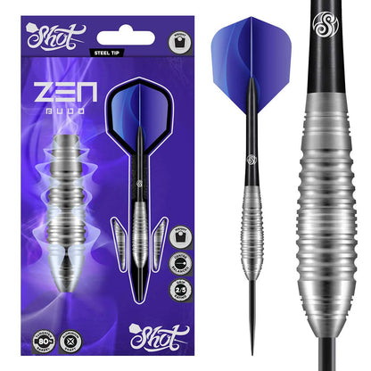 Shot Zen Budo Steel Tip Dart Set-80%-Tungsten-26gm