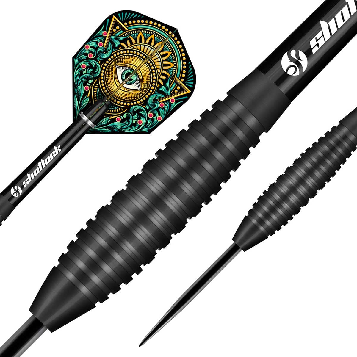 Shot Zen Kensho Steel Tip Dart Set-90% Tungsten-30gm