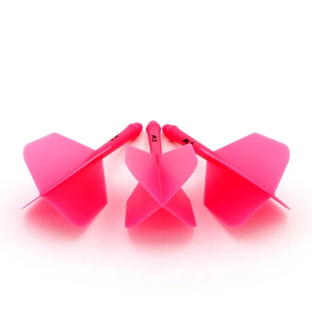 CUESOUL ROST AK5 Integrated Dart Shaft & Flight - Big Wing Shape - Short - Pink