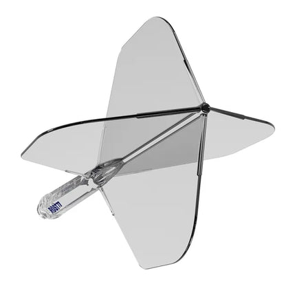 CUESOUL ROST 77 Integrated Dart Shaft & Flight - Big Standard Shape - Medium - Transparent R/Y/B