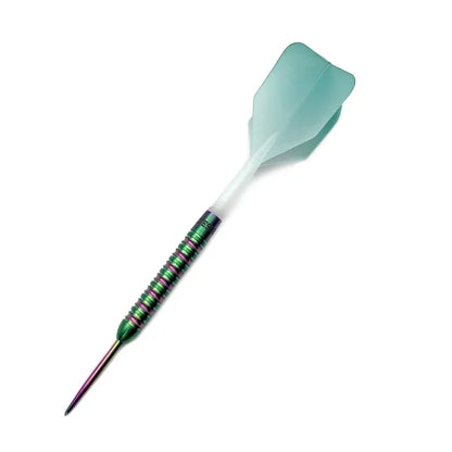CUESOUL Green Gem Stone 21 gram 90% Tungsten Steel Tip Dart Set w/ ROST Flights