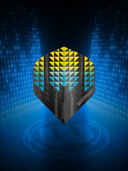 Prism Alpha Triangles Black & Yellow Extra Thick