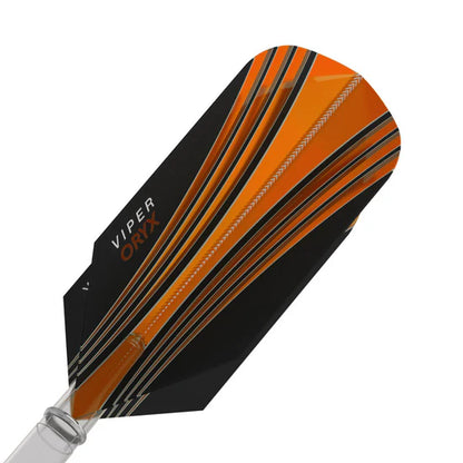 Viper V-100 Flights Oryx Slim Orange/Black Dart Flights