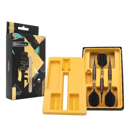 CUESOUL JIHO S2 18 gram 90% Tungsten Soft Tip Dart Set w/ ROST T19 Flight
