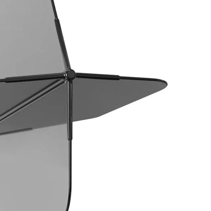 CUESOUL ROST 77 Integrated Dart Shaft & Flight - Big Wing Shape - Short - Transparent Black