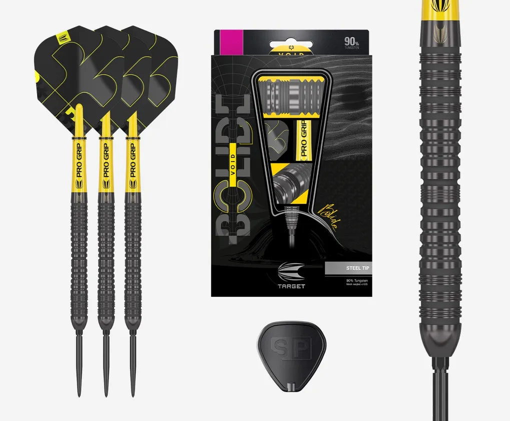 Target Bolide Void 04 Swiss Point Steel Tip Darts 90% Tungsten 21g