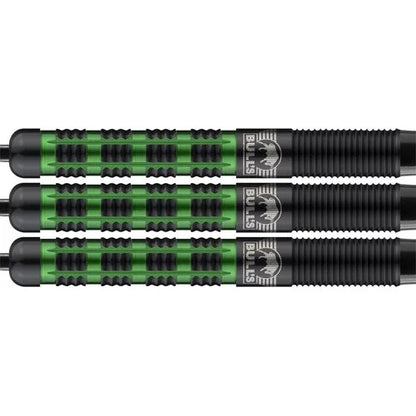 Bull's NL Smoke Green Jade 90% Tungsten 25 gram Steel Tip Dart Set