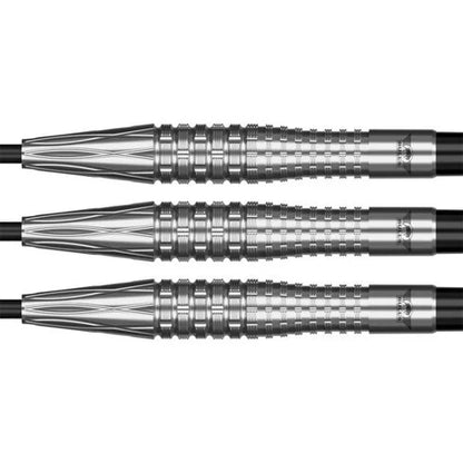 Bull's NL Smoke Silver Ash 90% Tungsten 25 gram Steel Tip Dart Set