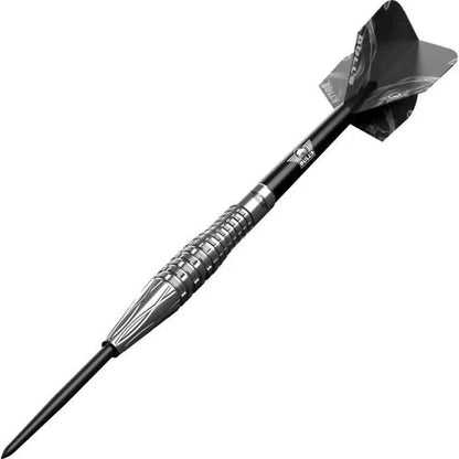 Bull's NL Smoke Silver Ash 90% Tungsten 25 gram Steel Tip Dart Set