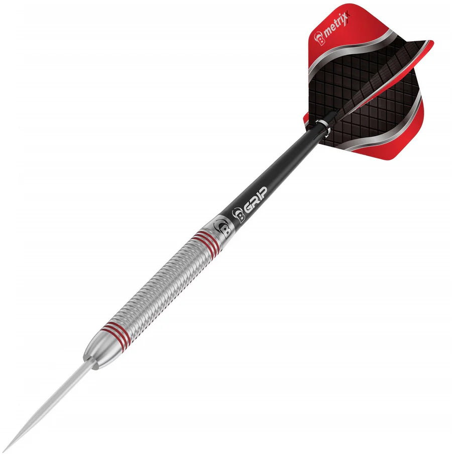 BULL'S Artos AR3 Red 80% Tungsten 22 gram Steel Tip Dart Set