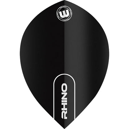 Winmau Rhino Dart Flights - Pear Black
