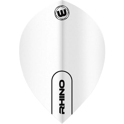 Winmau Rhino Dart Flights - Pear White