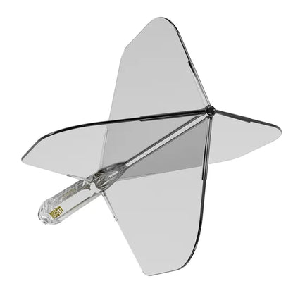 CUESOUL ROST 77 Integrated Dart Shaft & Flight - Big Standard Shape - Medium - Transparent R/Y/B