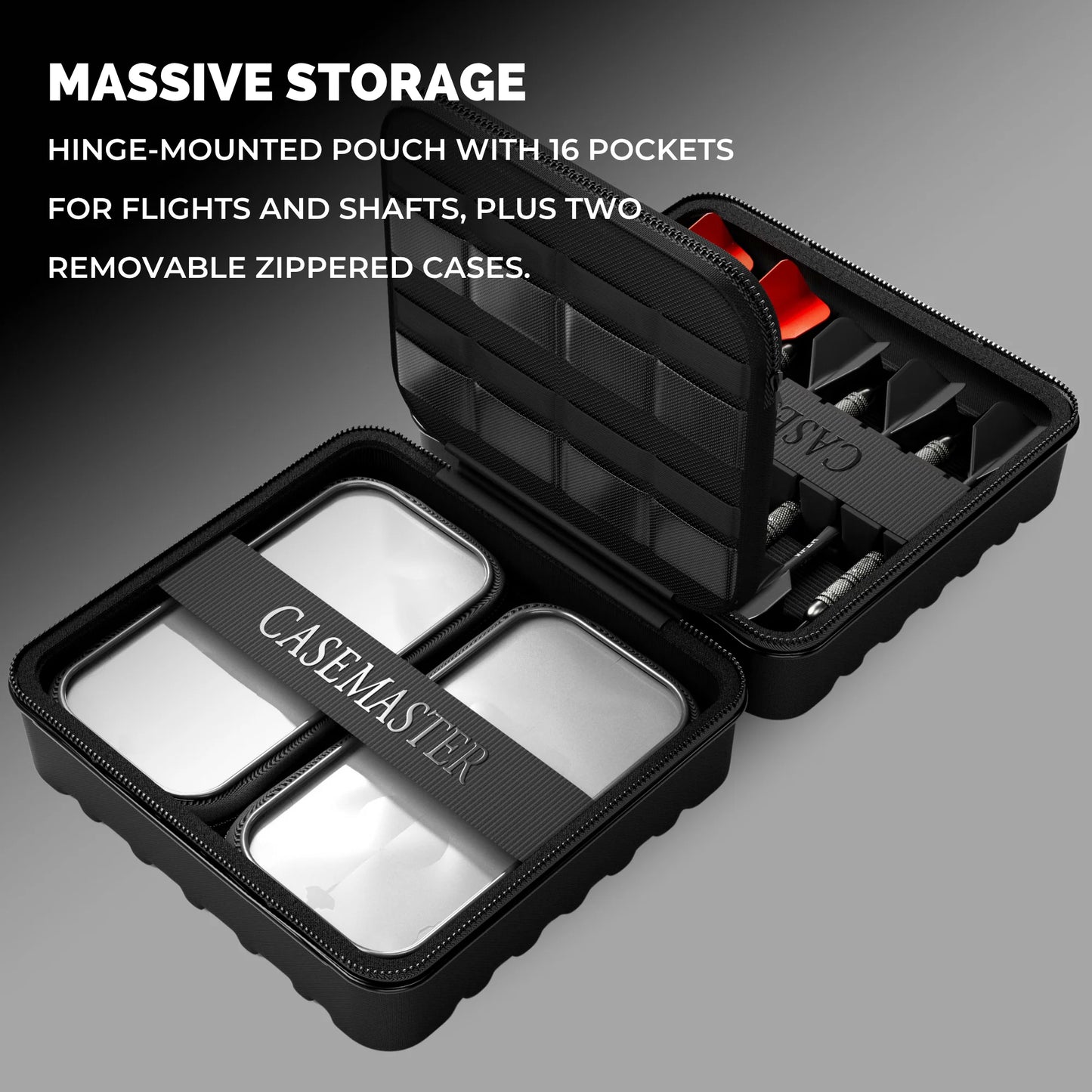 Casemaster Maxx 3 Dart Case - Black