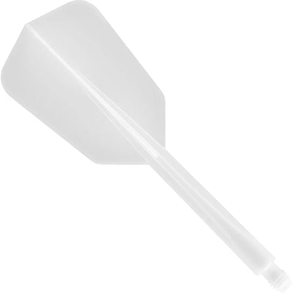 CONDOR AXE DART FLIGHT SYSTEM FLIGHTS - WING SLIM - SHORT - WHITE