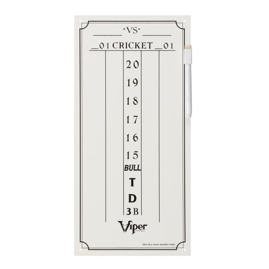 Viper Small Cricket Dry Erase Scoreboard