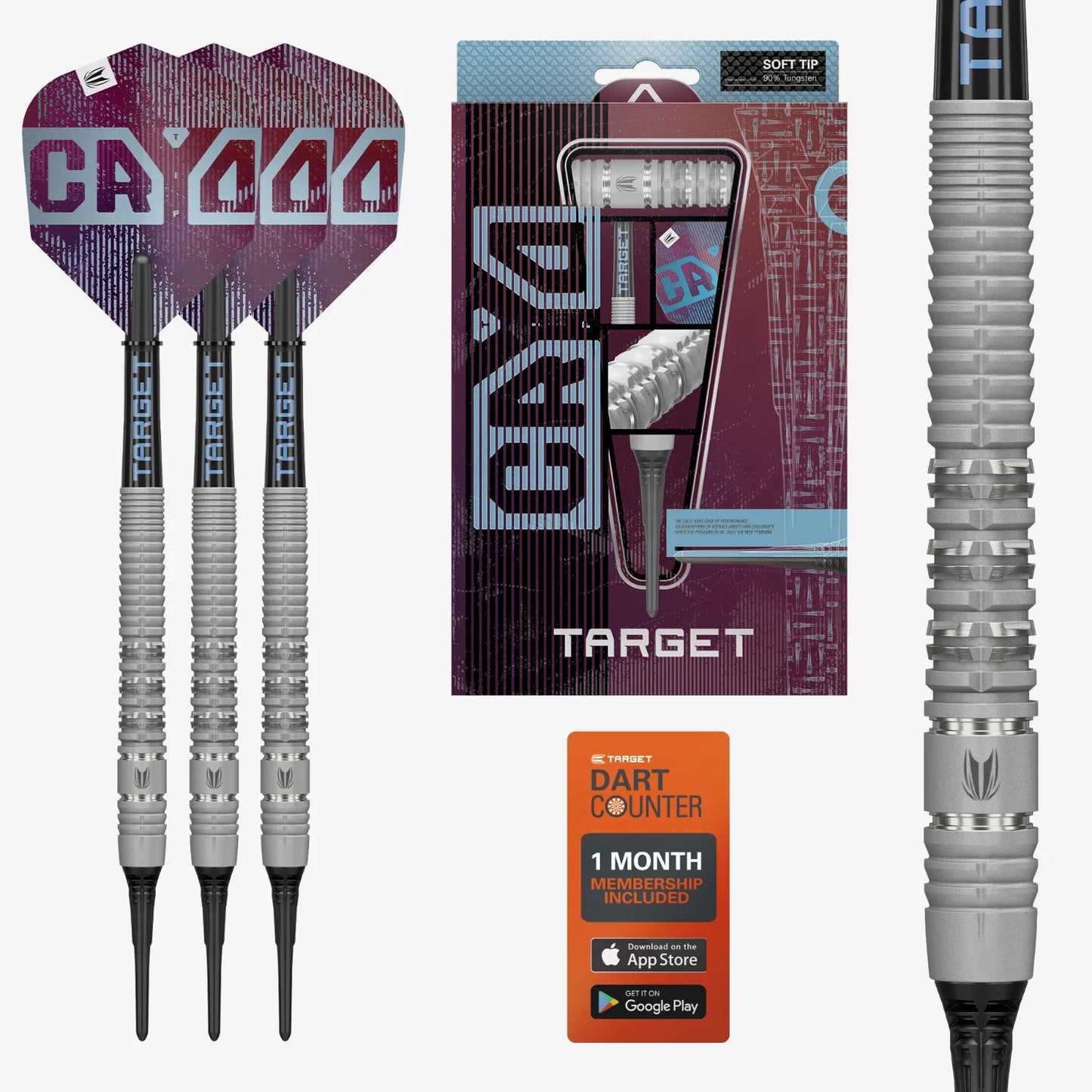 Target Cryo 11 Soft Tip Darts 90% Tungsten 18g