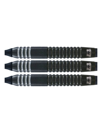 Bull's NL Smoke Silver 80% Tungsten 22 gram Soft Tip Dart Set
